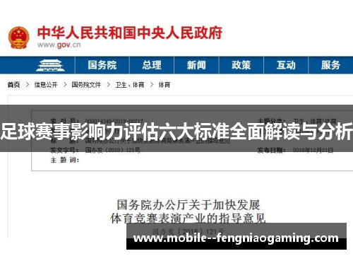 足球赛事影响力评估六大标准全面解读与分析